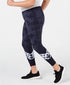 IDEOLOGY Womens Navy Stretch Mid-rise Ankle Active Wear Skinny Leggings Plus 2X